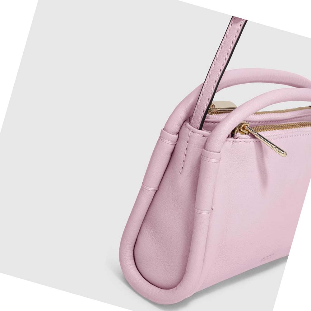 Ecco Contact Crossbody Skulderveske Dame Rosa | NO 371YXF